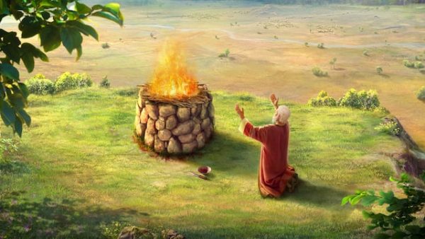 ယောဘကို ပထမဆုံးအကြိမ် စာတန်စုံစမ်းခြင်း (သူ၏ ခြံမွေးတိရစ္ဆာန်များ အခိုးယူခံရပြီး သူ၏ သားသမီးများအပေါ် ဘေးဒုက္ခဆိုက်ခြင်း)