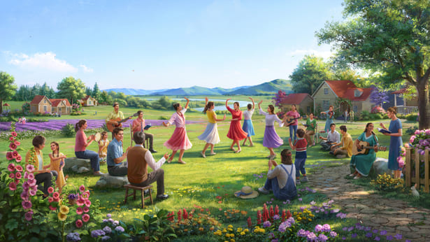 နောက်ဆုံးသော ကာလအတွင်းတွင်၊ ဘုရားသခင်သည် အသီးသီးကို မိမိ၏ အမျိုးအစားအလိုက် ခွဲခြားဖို့ရန်အလို့ငှာ၊ ကောင်းသောသူများကို ဆုပေးပြီး ဆိုးယုတ်သောသူတို့ကို အပြစ်ပေးဖို့အလို့ငှာ၊ ခေတ်ဟောင်းကို အဆုံးသတ်တစ်ခုသို့ ဆောင်ကြဉ်းဖို့အလို့ငှာ တရားစီရင်ခြင်း အမှုတော် လုပ်ဆောင်ပြီး၊ နောက်ဆုံးတွက် ကမ္ဘာမြေပေါ်၌ ခရစ်တော်၏ နိုင်ငံတော် တည်ထောင်လိမ့်မည်ဟု သင် ဆိုသည်။ ခရစ်တော်၏ နိုင်ငံတော်သည် ကမ္ဘာမြေပေါ်တွင် မည်သို့ ပေါ်ထွန်းလိမ့်မည်နည်း။ ပြီးလျှင် နိုင်ငံတော်၏ အလှတရားသည် မည်သည့်အရာနှင့် တူလိမ့်မည်နည်း။